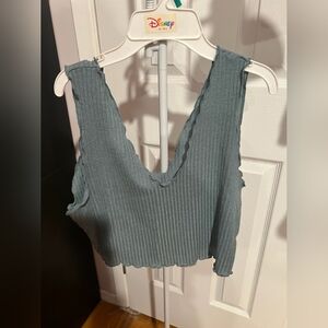 Light Green crop top